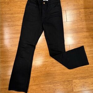 Elegant Black Boot Cut Women's Jeans